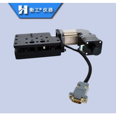 精密光學電動慢速位移臺多維電動手動組合微型實驗滑臺微調(diào)工作臺HGTA0725